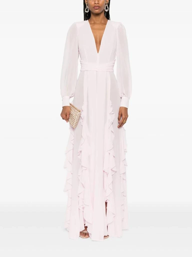 ELISABETTA FRANCHI RED CARPET GEORGETTE DRESS 2