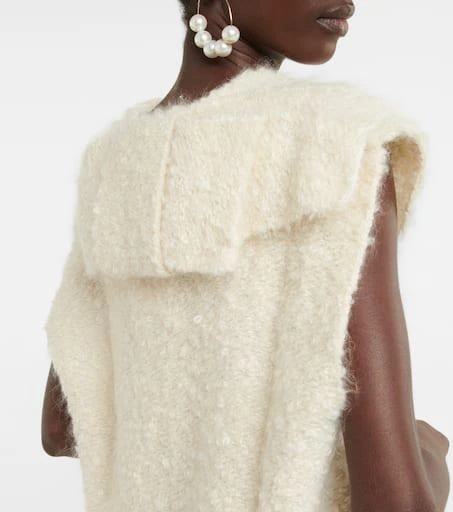 Jil Sander Mohair-blend sweater vest 5
