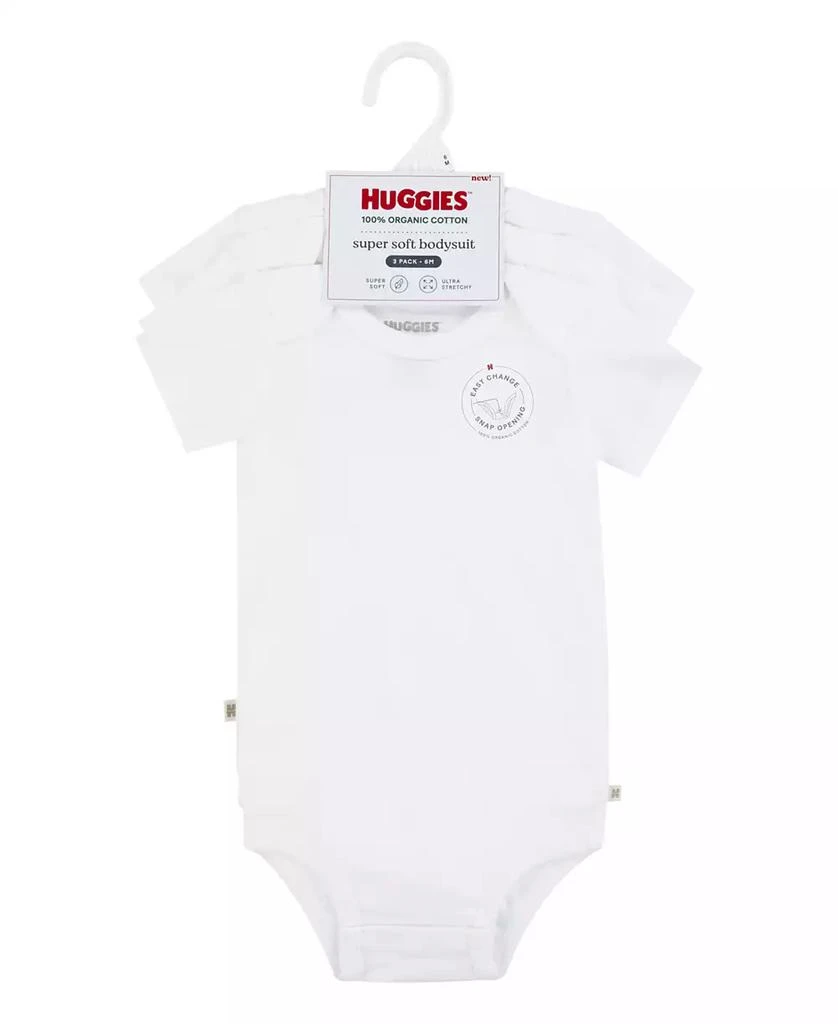 Huggies Baby Short Sleeve Bodysuits 3-Pack 6