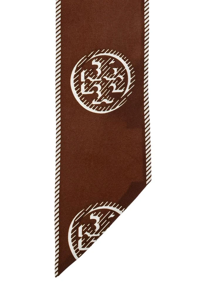 Tory Burch Silk scarf with logo 3