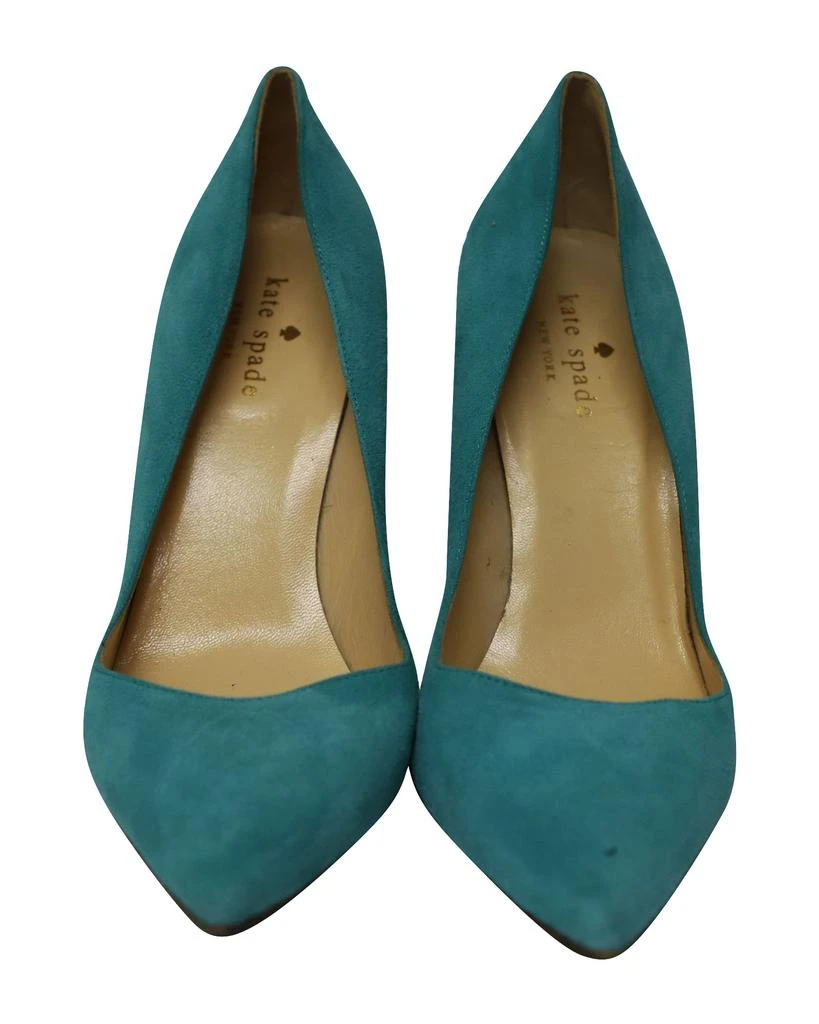Kate Spade Vivian Pumps in Blue Suede 2