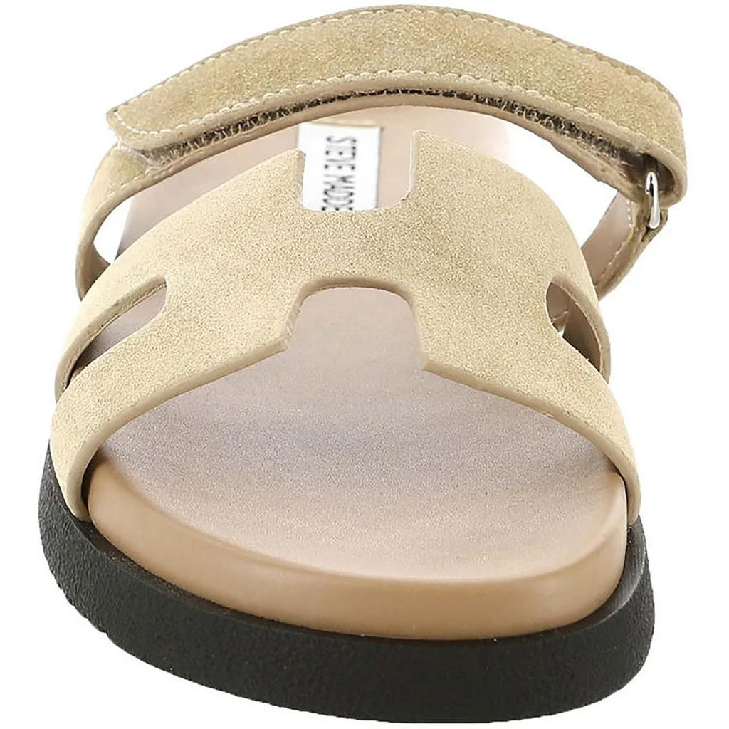 Steve Madden Mayven Womens Suede Adjustable Slide Sandals 3