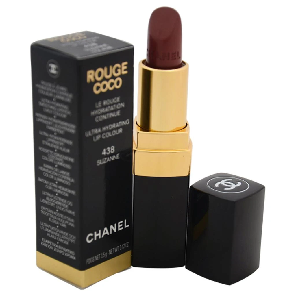 Chanel Rouge Coco Ultra Hydrating Lip Colour - 438 Suzanne by  for Women - 0.12 oz Lipstick 1