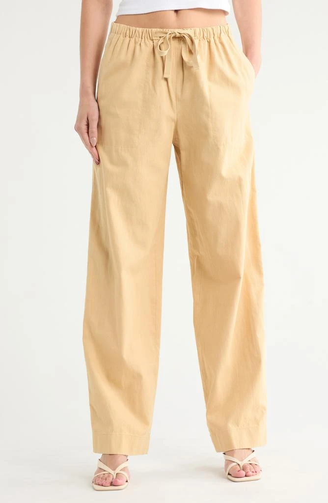 preivew Tie Front Pull-On Pants color