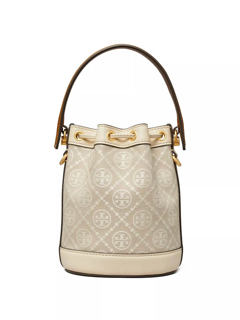 Tory Burch Mini T Monogram Bucket Bag 4