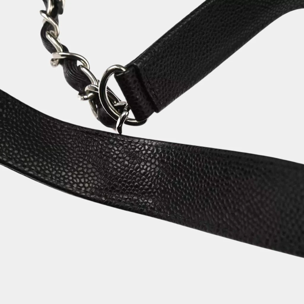 Chanel Chanel Black Calfskin Grand Shopping Tote Bag 10