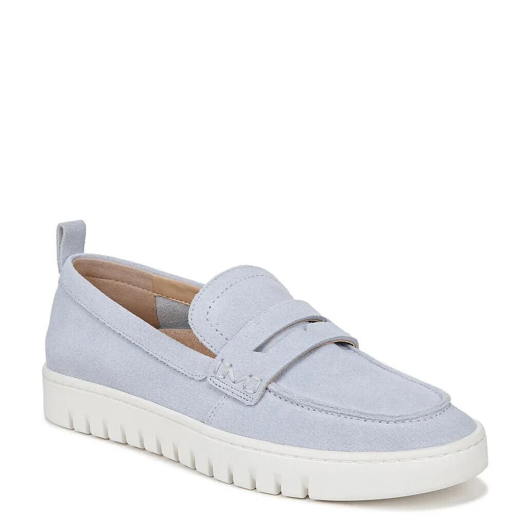 VIONIC Uptown Slip-on I6609L1-402 Women's US 9 Blue Suede Comfort Loafers VDA323 1