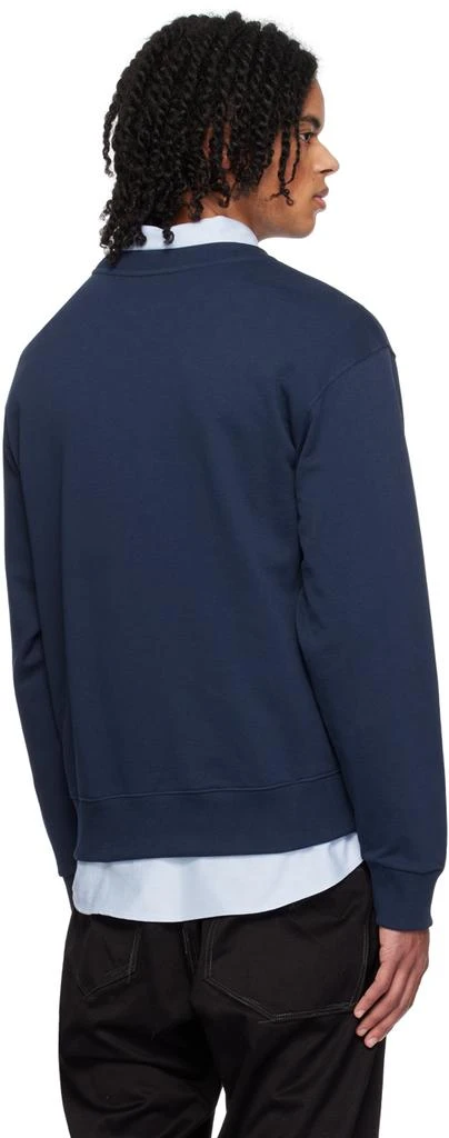 Kenzo Navy Kenzo Paris Drawn Varsity Sweatshirt 3