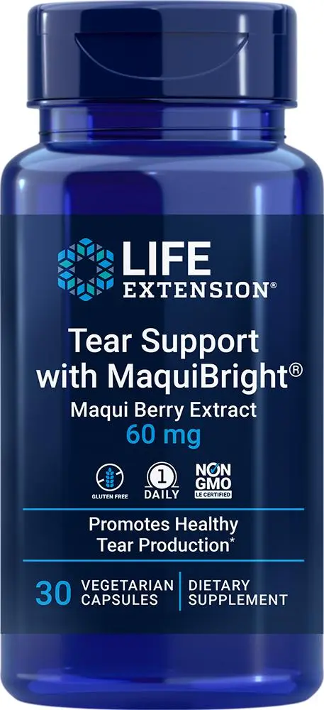 Life Extension Life Extension Tear Support with MaquiBright®, 30 vegetarian - 60 mg (60 mg, 30 vegetarian capsules) from Life Extension
