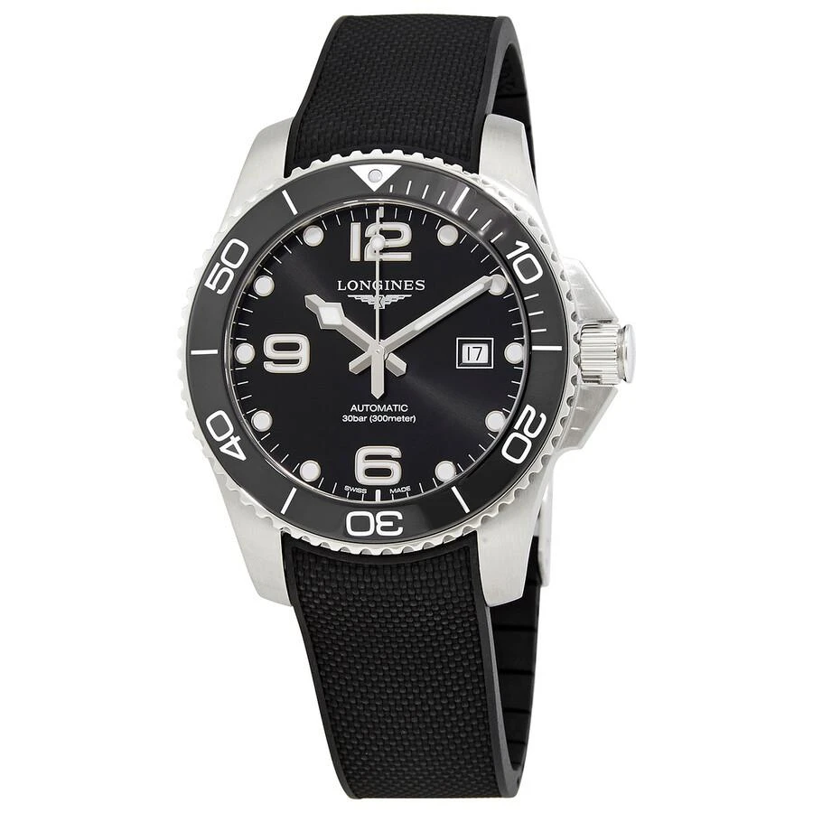 Longines Conquest Black Dial Men
s Watch L37824569 1