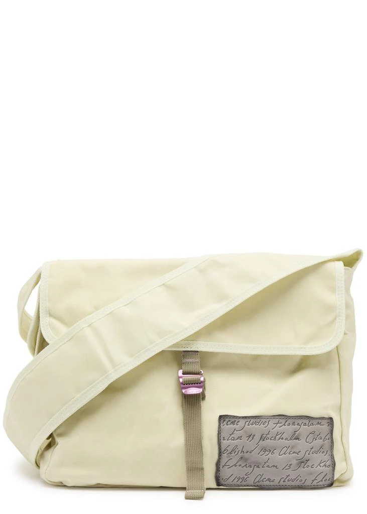 Acne Studios Andemer waxed canvas messenger bag 1
