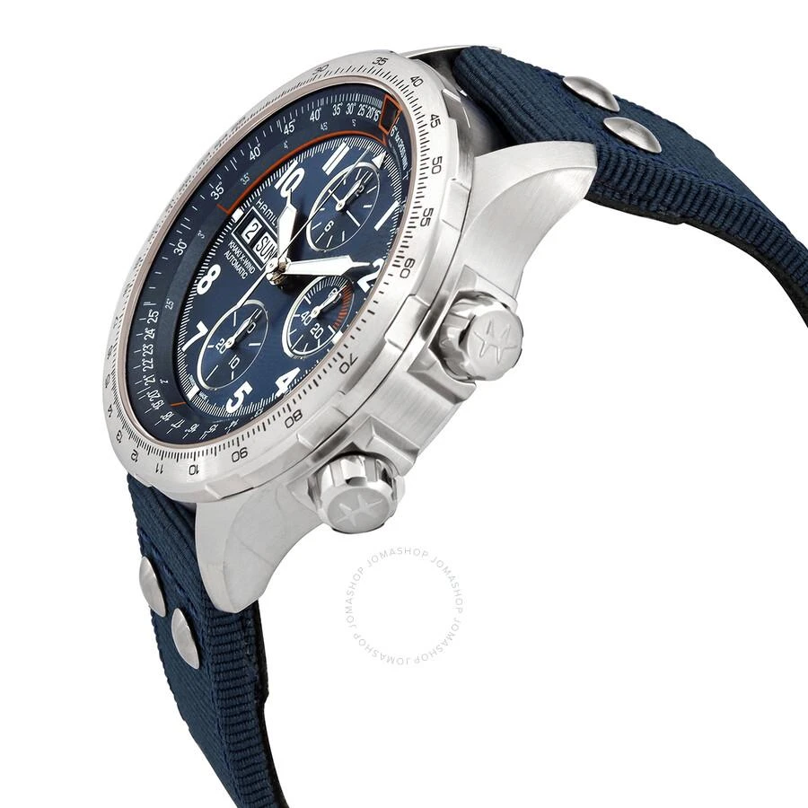 Hamilton X-Wind Lefty Chronograph Automatic Blue Dial Men's Watch H77906940 2