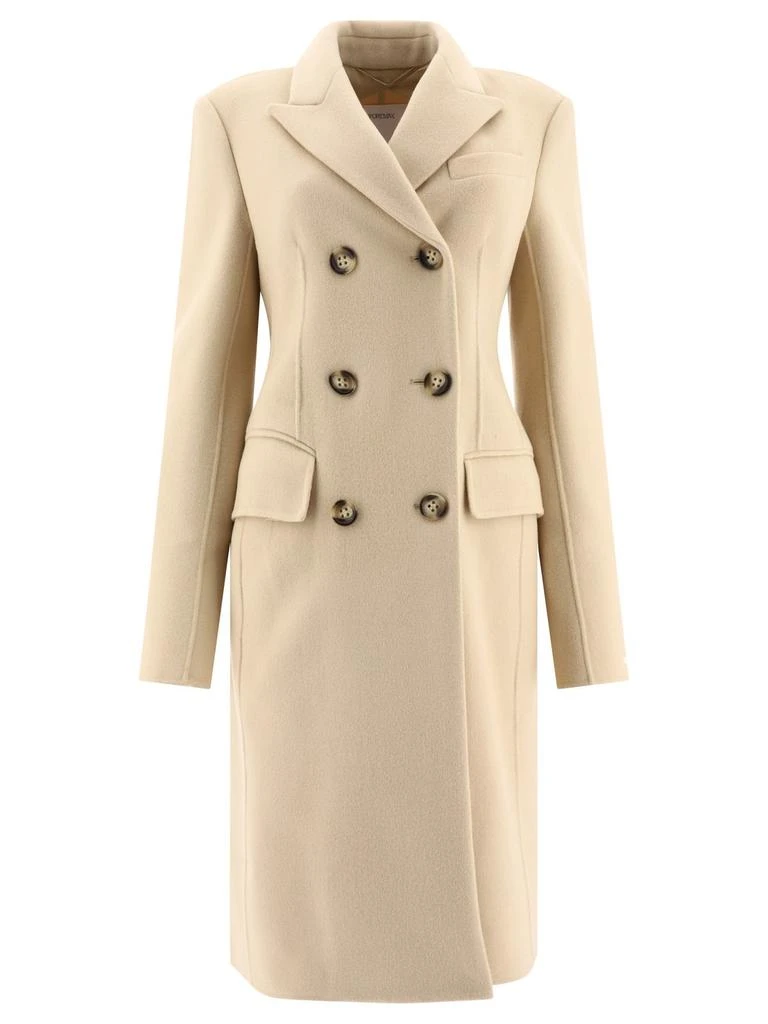 Sportmax Sportmax Double-Breasted Long-Sleeved Coat 1