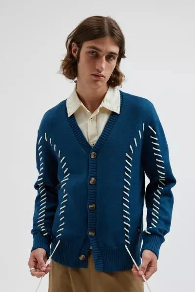 Native Youth Native Youth Lance Stitched Cardigan 1