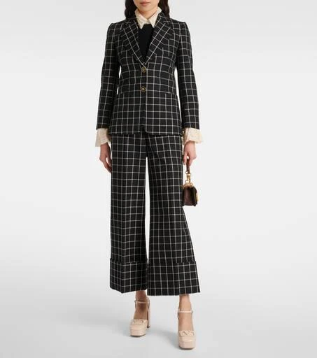 Valentino VLogo Signature leather platform pumps 3