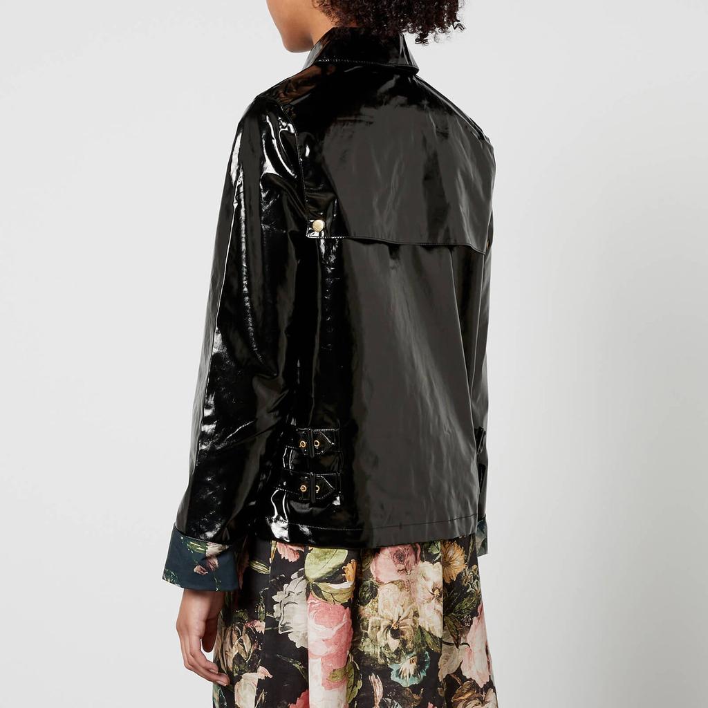Barbour Barbour x House of Hackney Casterton Faux Patent-Leather Jacket