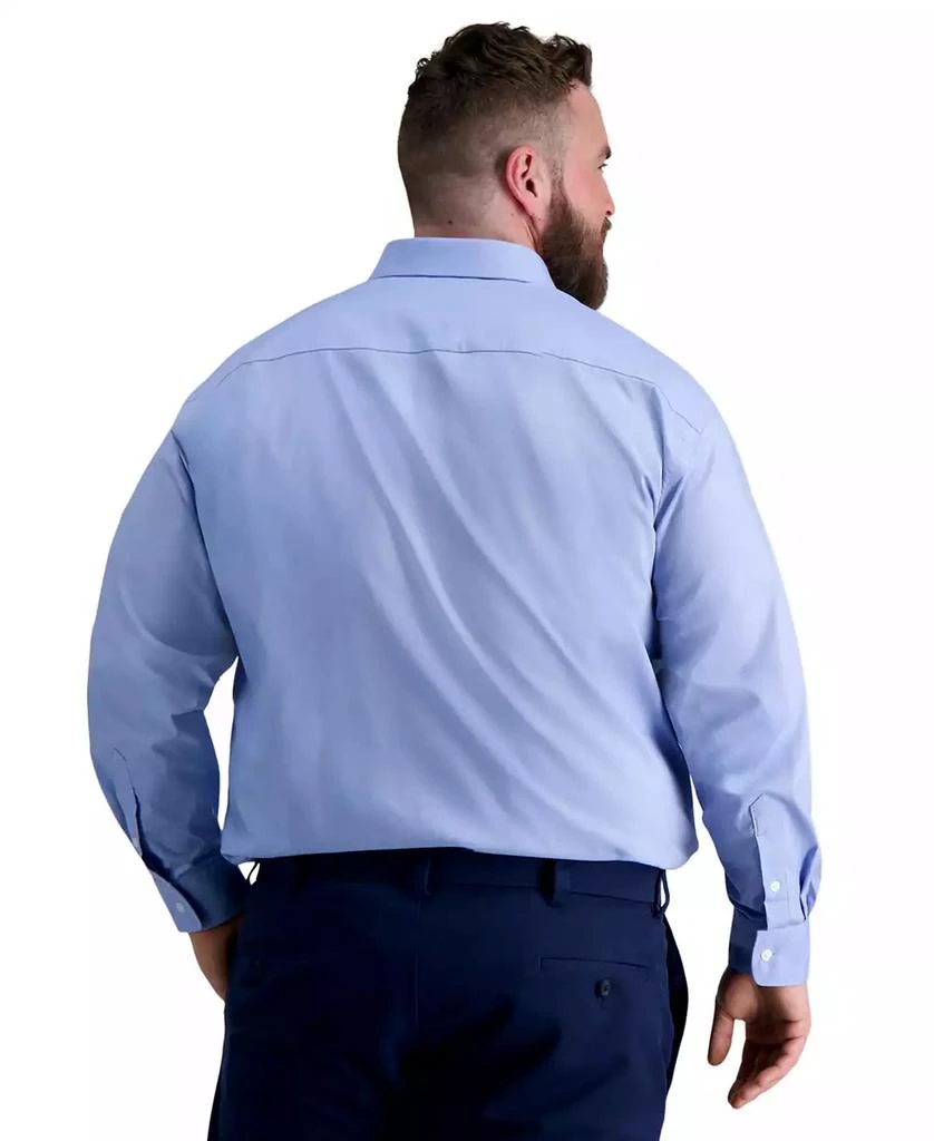 Haggar Men's Big & Tall Classic-Fit Premium Comfort Dress Shirt 4