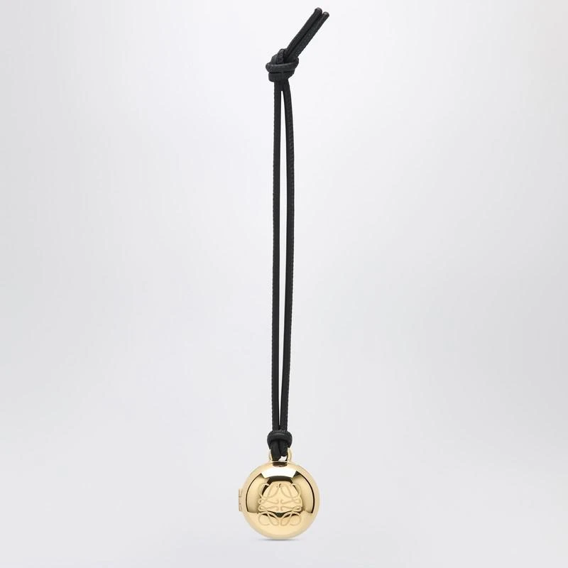 Loewe Pendant with Anagram medallion gold 1
