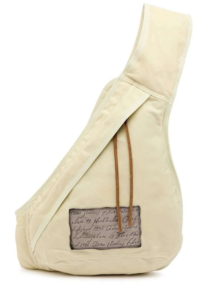 Acne Studios Andemer waxed canvas cross-body bag 1