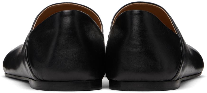 JW Anderson Black Paw Loafers