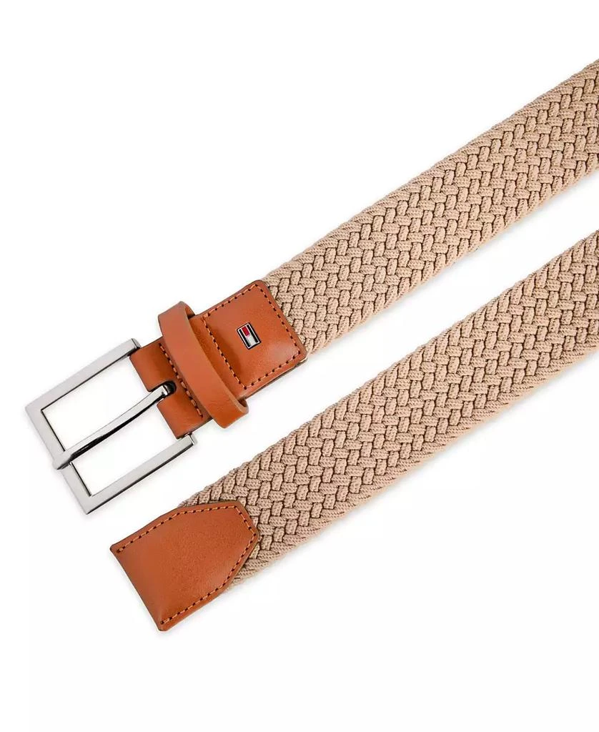 Tommy Hilfiger Men's Giftable Boxed Fully Adjustable Stretch Casual Braided Belt 5