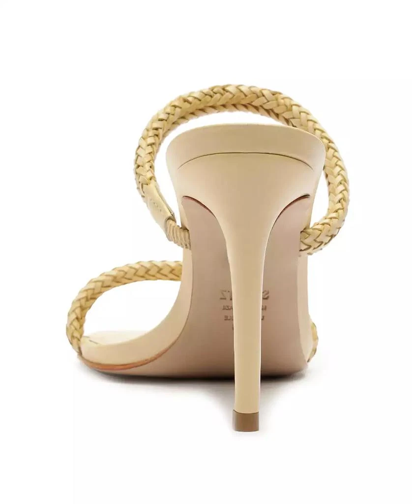 Schutz Women
s Taliah Woven Slip-On Dress Sandals 4