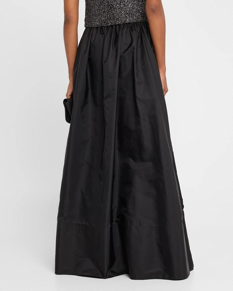 St. John Taffeta Skirt W Pockets 3