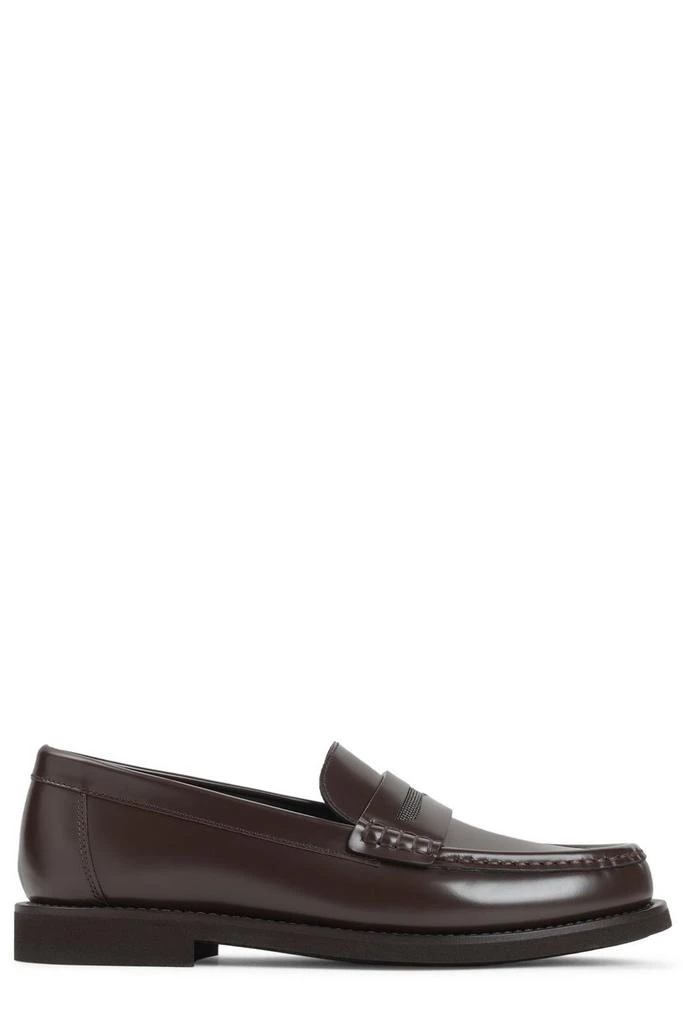 Brunello Cucinelli Brunello Cucinelli Embellished Loafers from Cettire