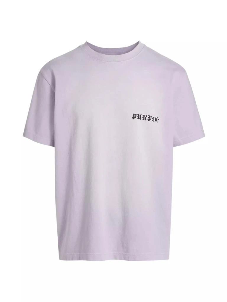 Purple Brand Logo 'P' Crewneck T-Shirt 1