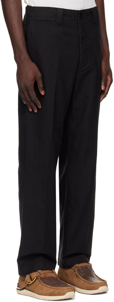 VisVim Black Field Trousers