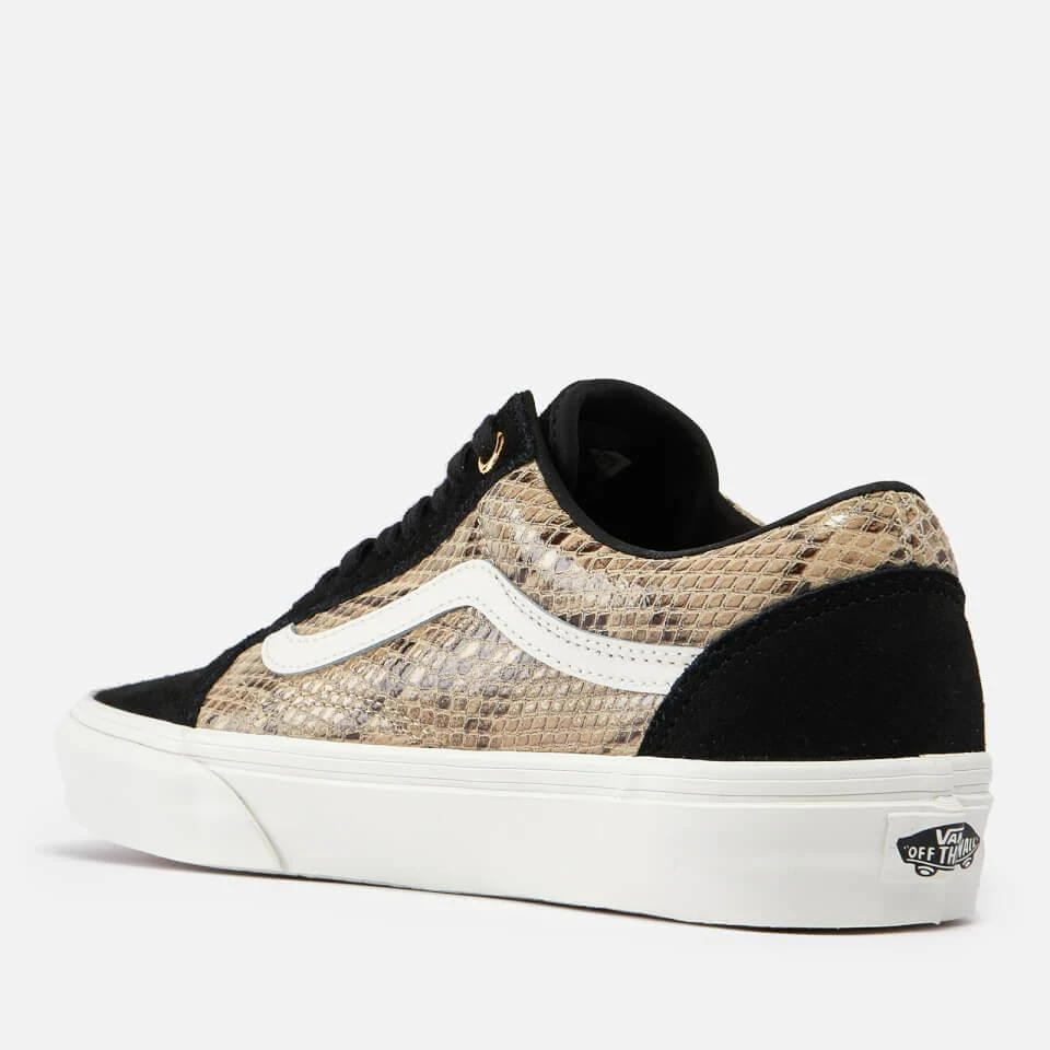 Vans VANS OLD SKOOL SUEDE AND CANVAS-BLEND TRAINERS 2