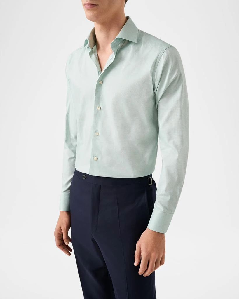 slim fit dress slacks Formal Burgundy Dress Shirt | Modern Fit main image 1