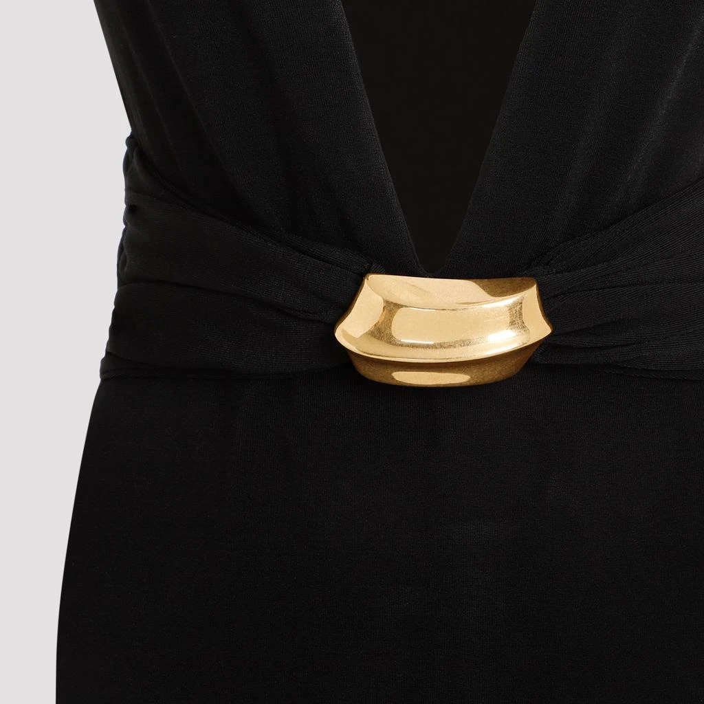 Tom Ford Tom Ford Plunging V-Neck Sleeveless Gown 3