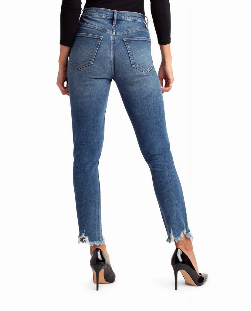 Nicole Miller Boerum Hill High Rise Slim Fit Jean In Dark Blue 2