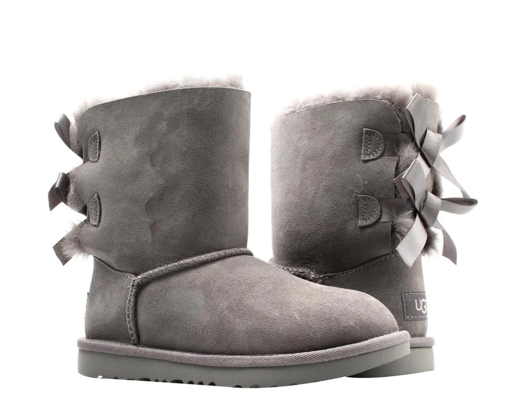 UGG Australia Bailey Bow II Grey Big Kids Boots 1017394K-GREY 1