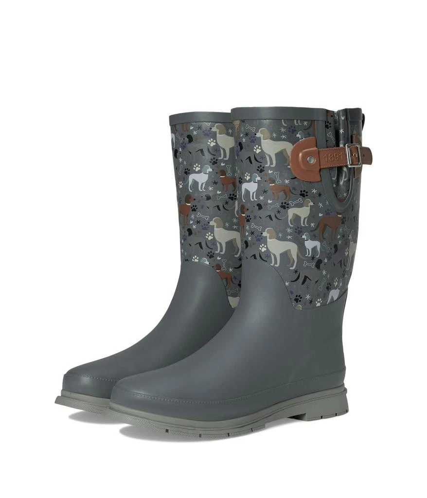 Western Chief Faux Fur Tall Rain Boot 1
