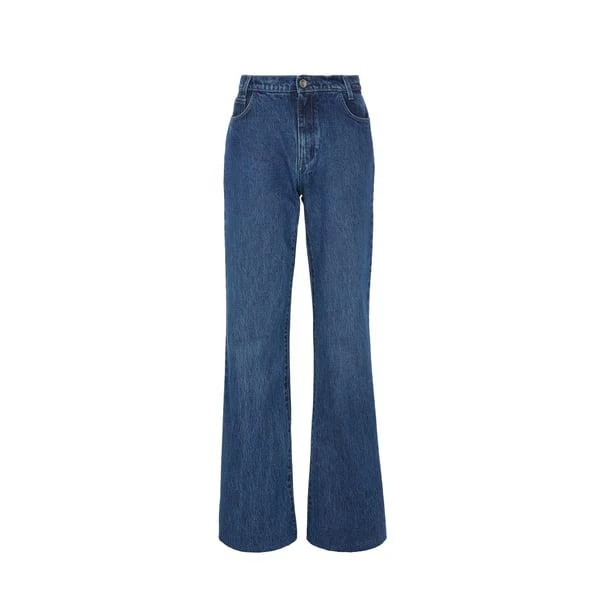 Raf Simons Cotton flared jeans 1