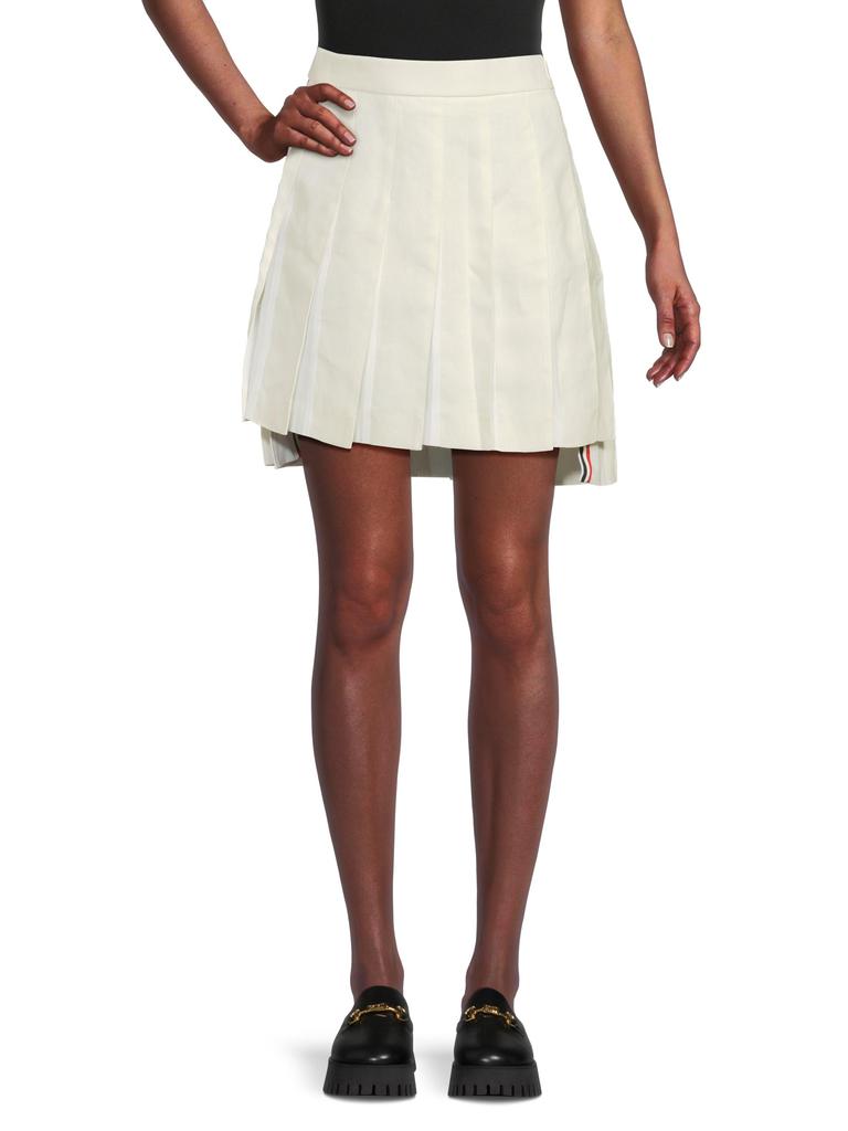 Thom Browne Classic Pleated Miniskirt