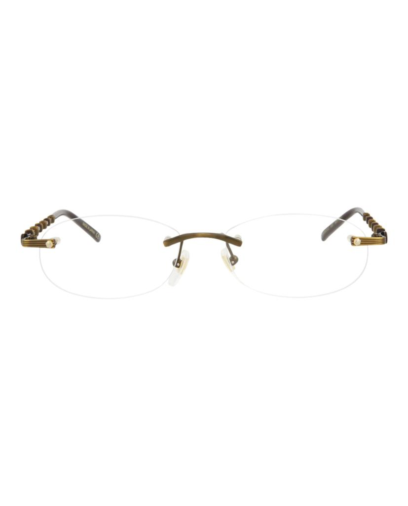 Gucci Round-Frame Metal Optical Frames