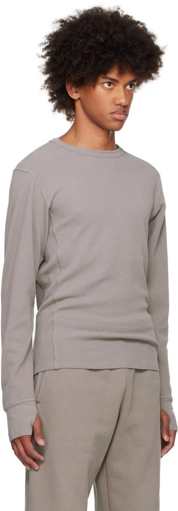 Entire Studios Gray Thermal Long Sleeve T-shirt 2