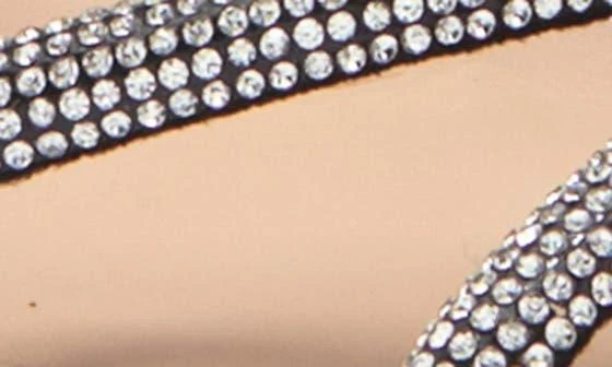 TOP GUY SHOES Crystal Platform Sandal 7