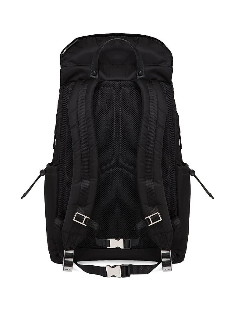 Prada Re-Nylon and Saffiano Leather Backpack 4