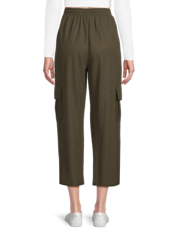 Bobeau Side Slit Cargo Pants