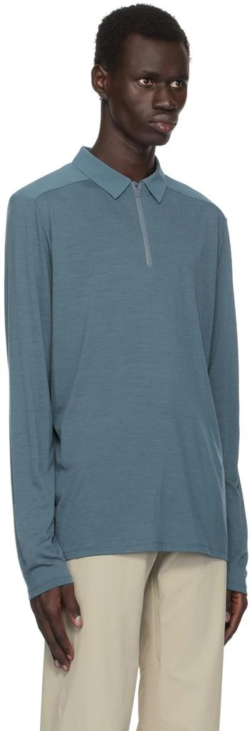Veilance Blue Frame Polo 2