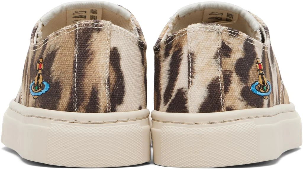 Vivienne Westwood Brown Low Top Plimsoll Sneakers 2