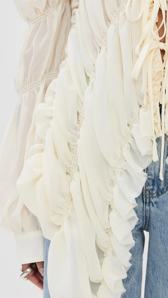 Rokh Puff Sleeve Blouse 7