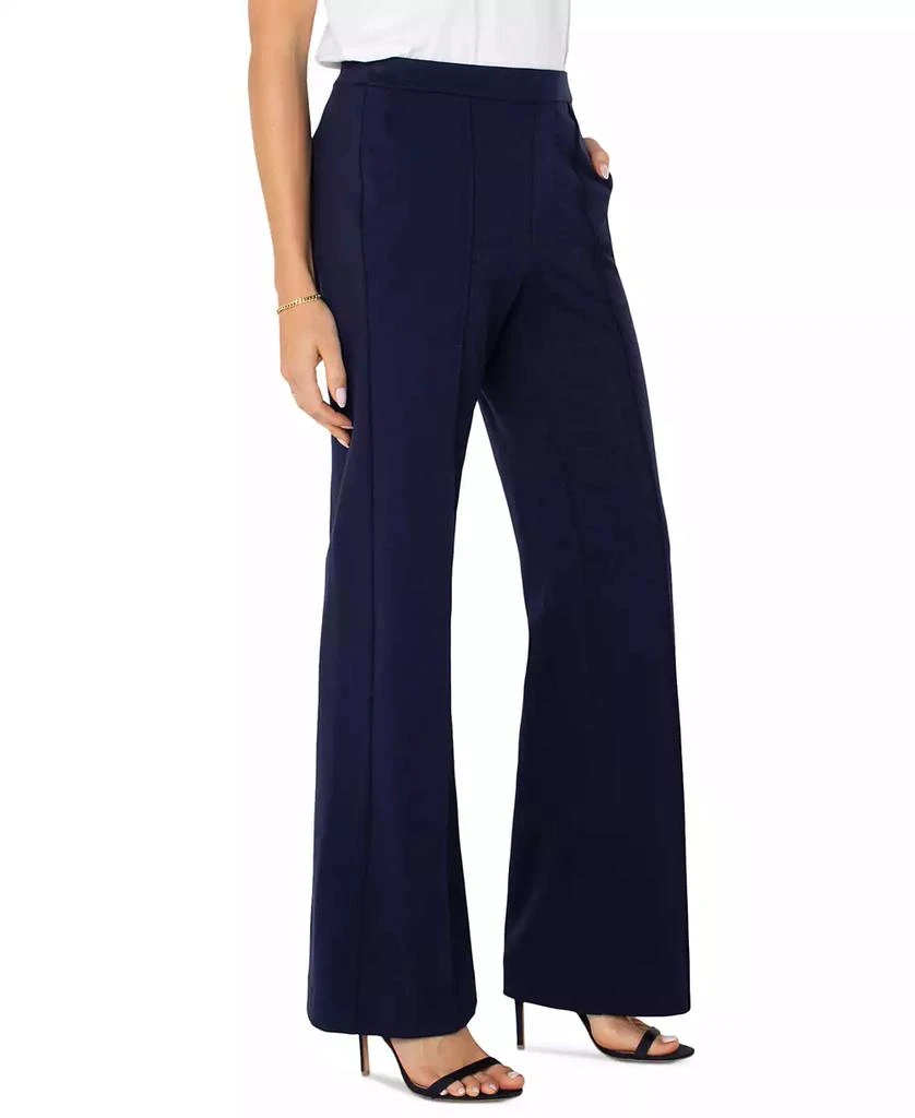 Liverpool Los Angeles Petite Pull-On Wide-Leg Pants 4
