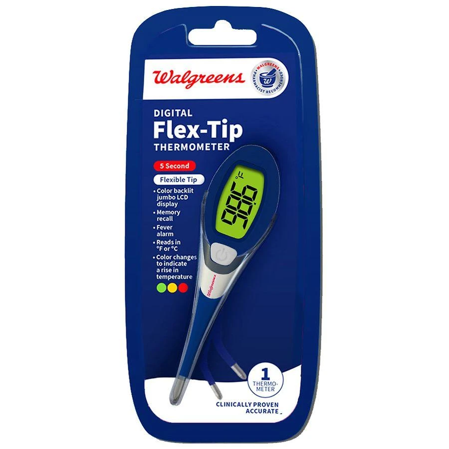 Walgreens 5 Second Flex-Tip Digital Thermometer 3