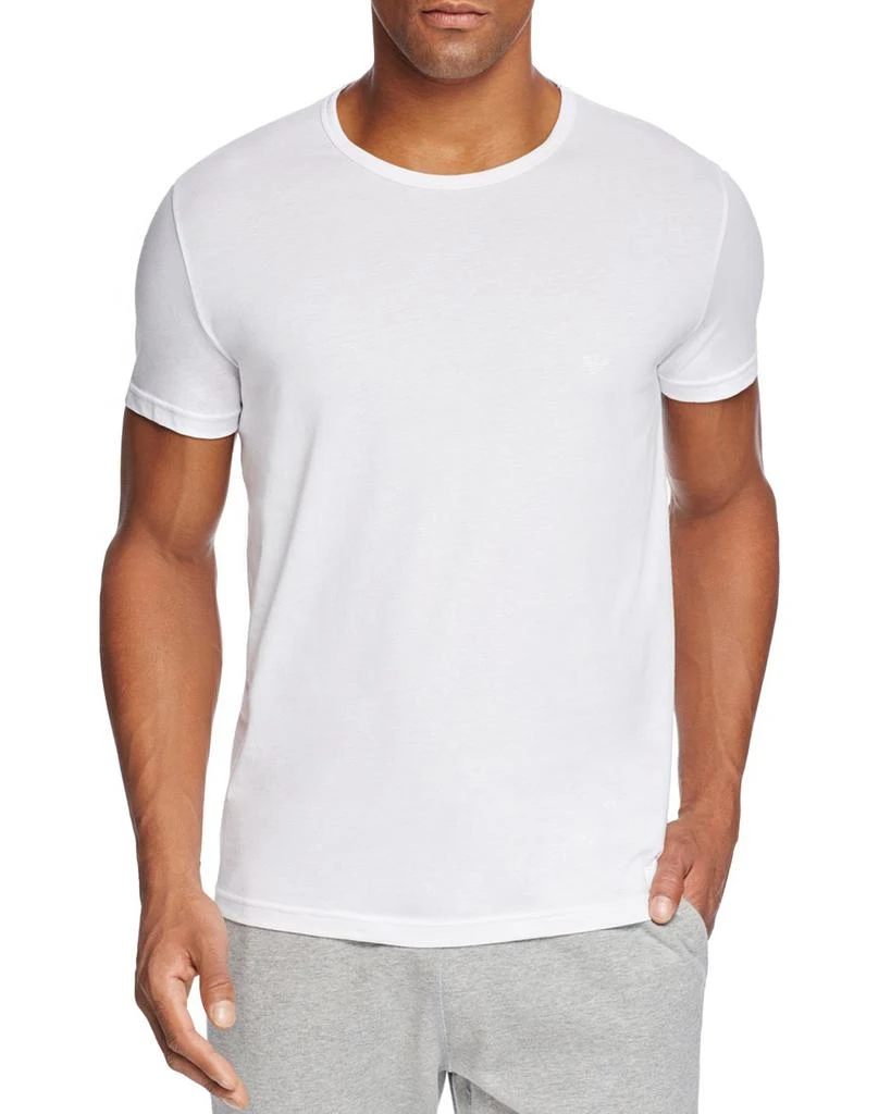 Emporio Armani Pure Cotton Crewneck T-Shirts - Pack of 3 1