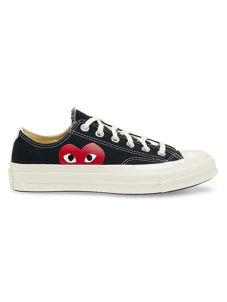 Comme des Garcons CdG PLAY x Converse Women's Chuck Taylor All Star Peek-A-Boo Low-Top Sneakers 1